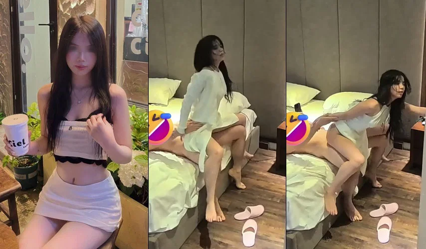 Kiều Vân 2k3 Từ Liêm – Hà Nội em tiktoker chịch chill cùng nhạc mà chút nữa thì em ngã