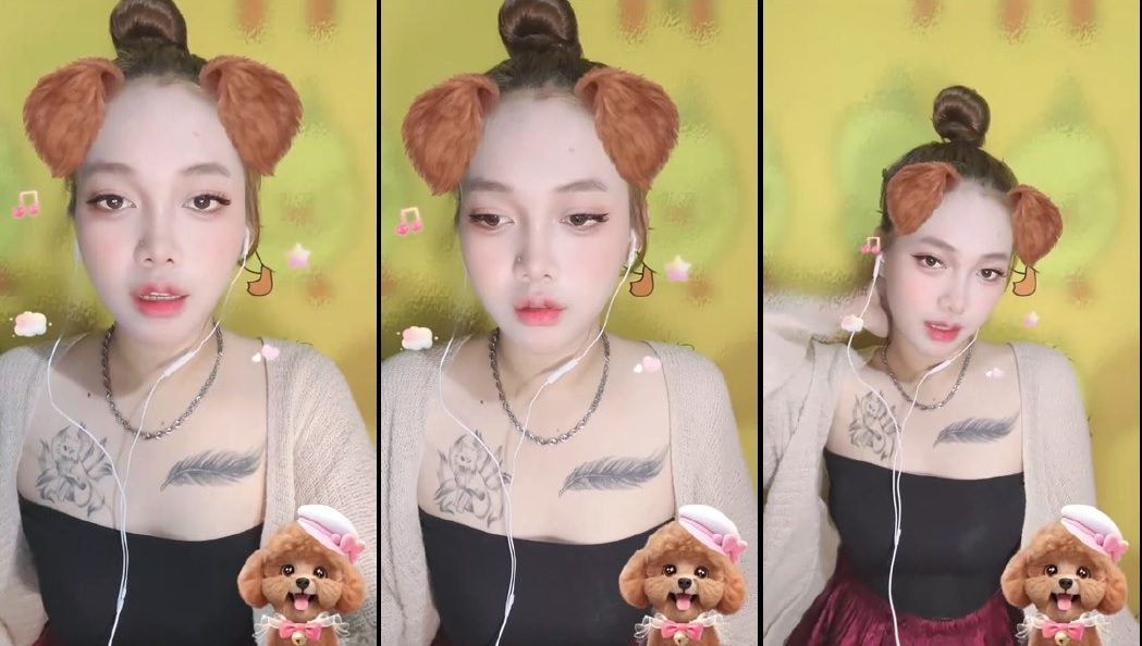 Em gái xinh xăm hình cáo hồ ly 9 đuôi