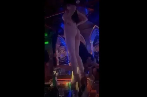 Em tiếp viên thoát y trên nền nhạc Mr Đờm !