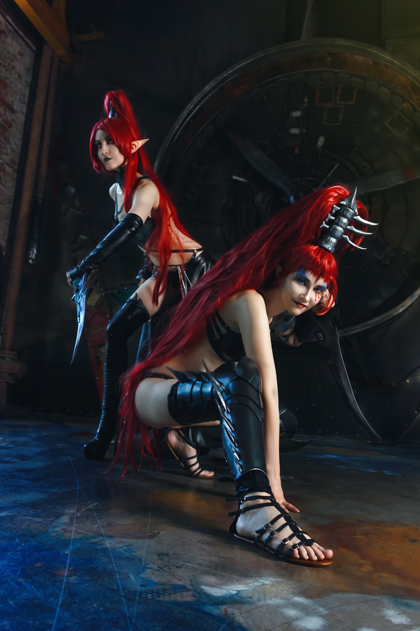 Shiera13 & Mechanical Vampire - Warhammer 40K Lelith Hesperax & Lady Aurelia Malys