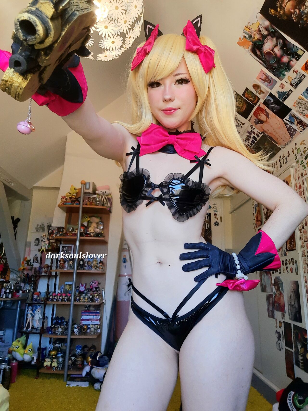 DarkSoulsLover - Black Cat D.Va