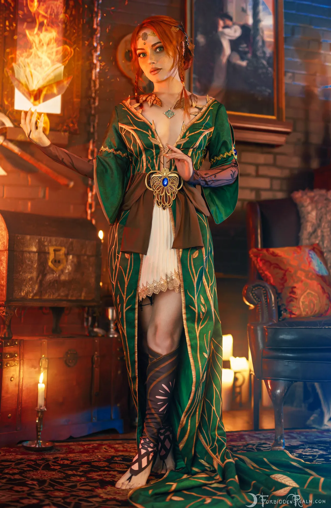Forbidden Realm - Genevieve - Triss Merigold (The Witcher)