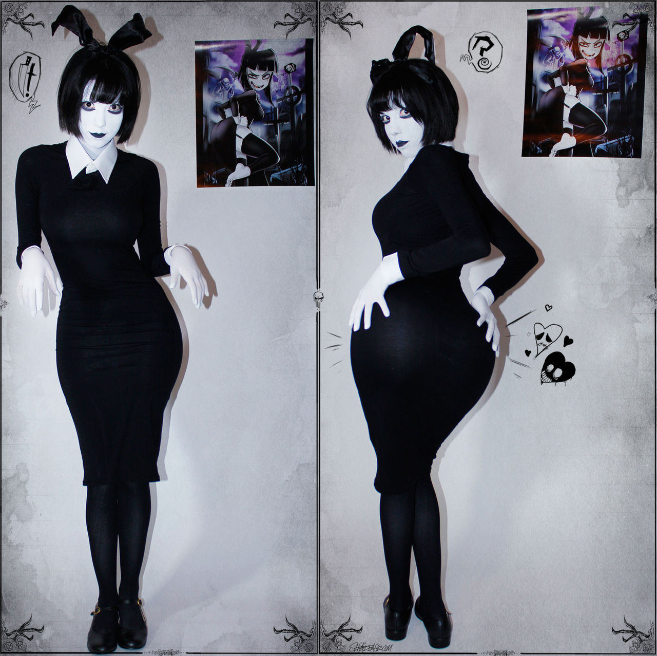 SwimsuitSuccubus - Creepy Susie Wednesday Cosplay