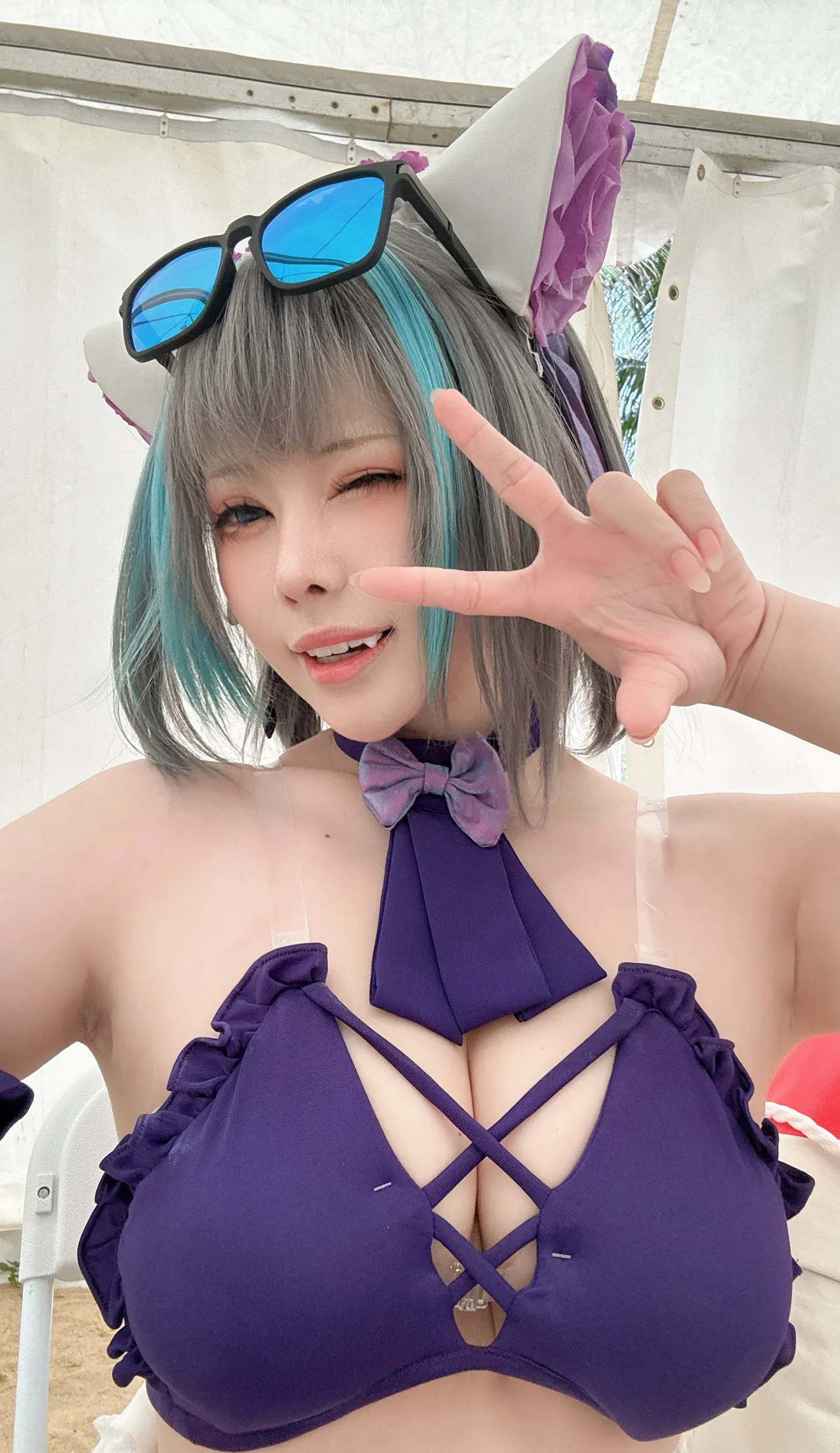 傻猪凡 - 碧蓝航线 柴郡 泳装