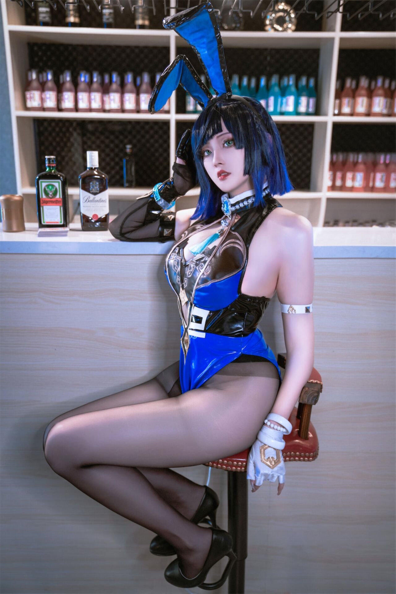 Natsuko_夏夏子 - 夜兰兔女郎