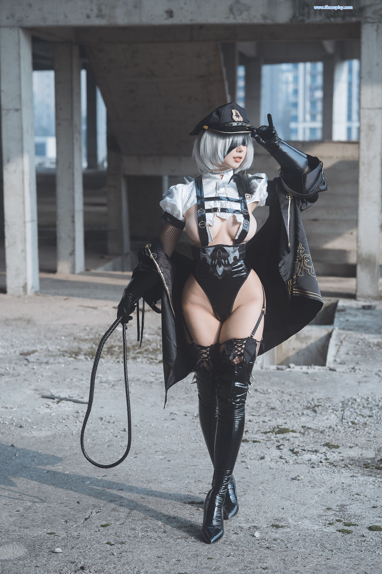 [云溪溪] 奶桃 2B警服 2B Police Officer