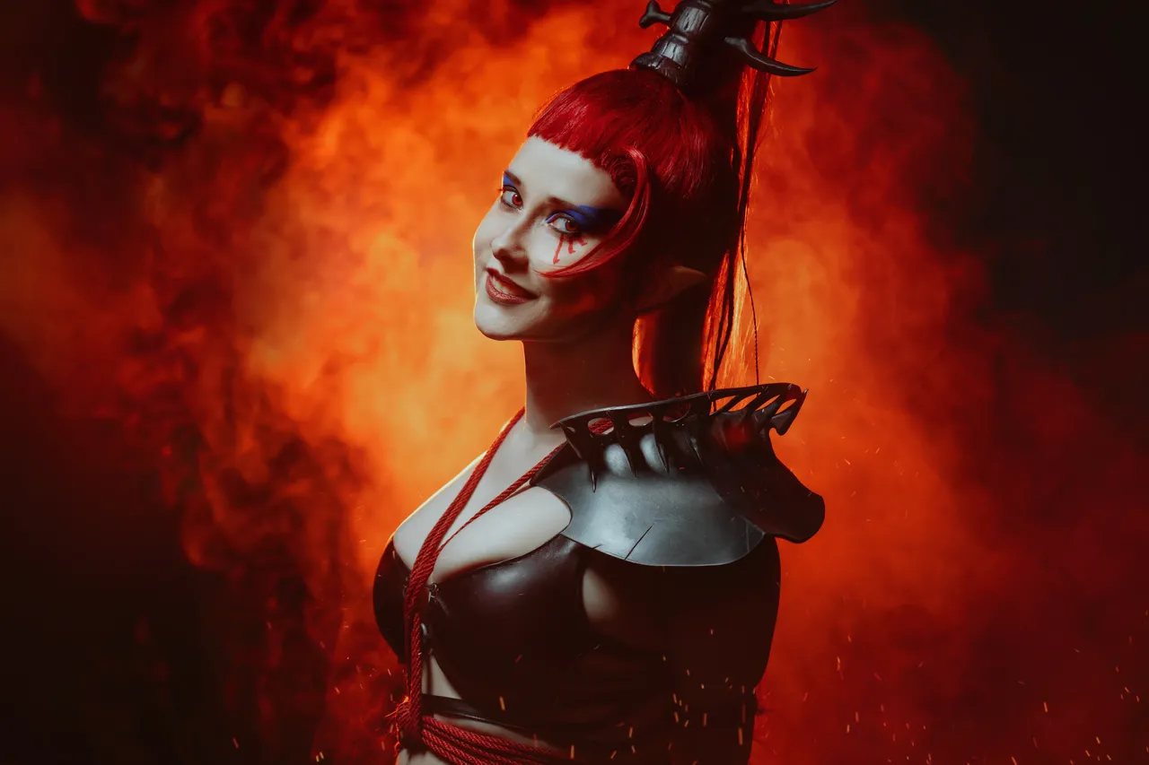 Shiera13 - Warhammer 40K Lelith Hesperax Shibari