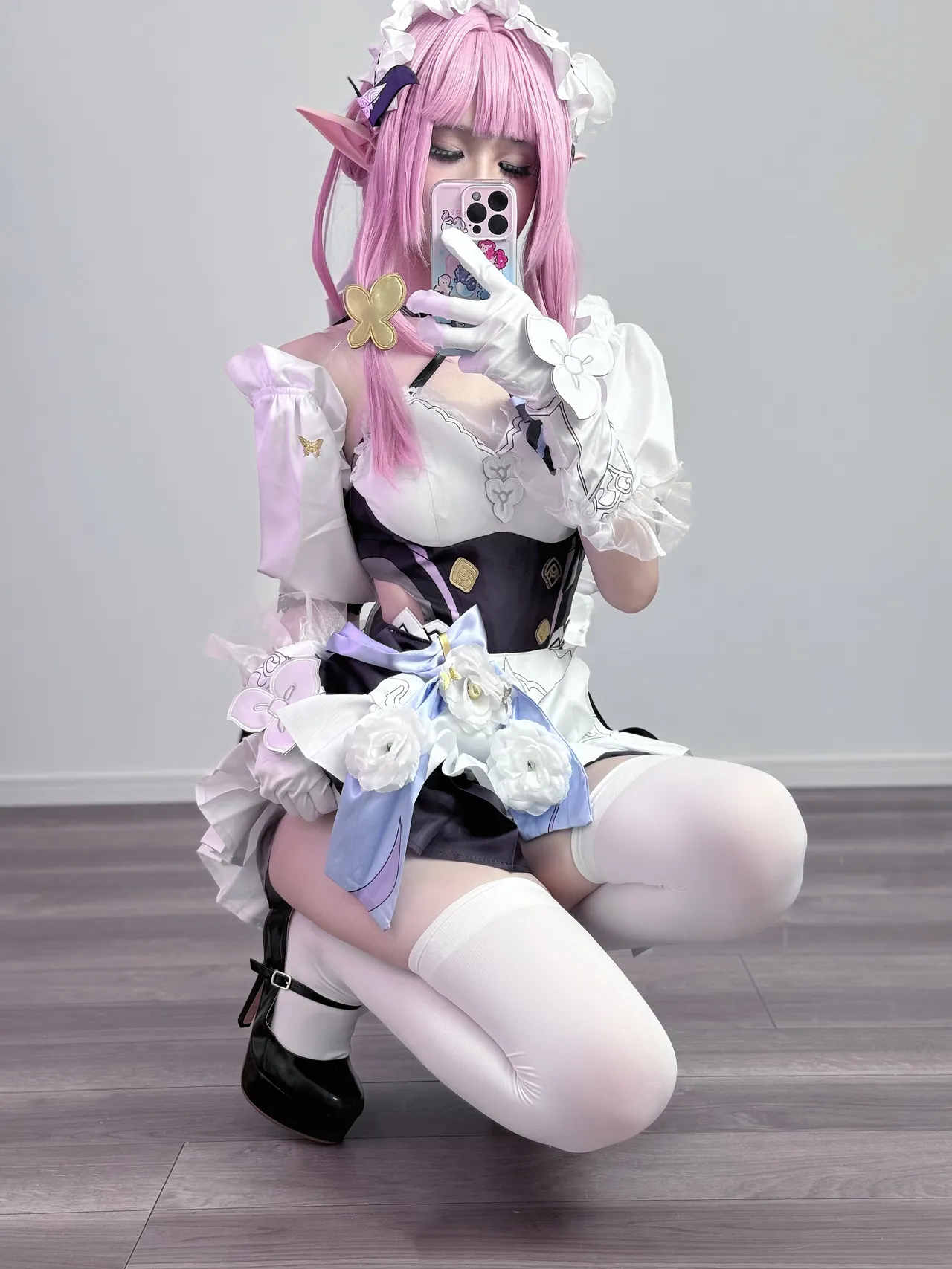 幼愛Youmeko - 崩坏三 爱莉希雅女仆装