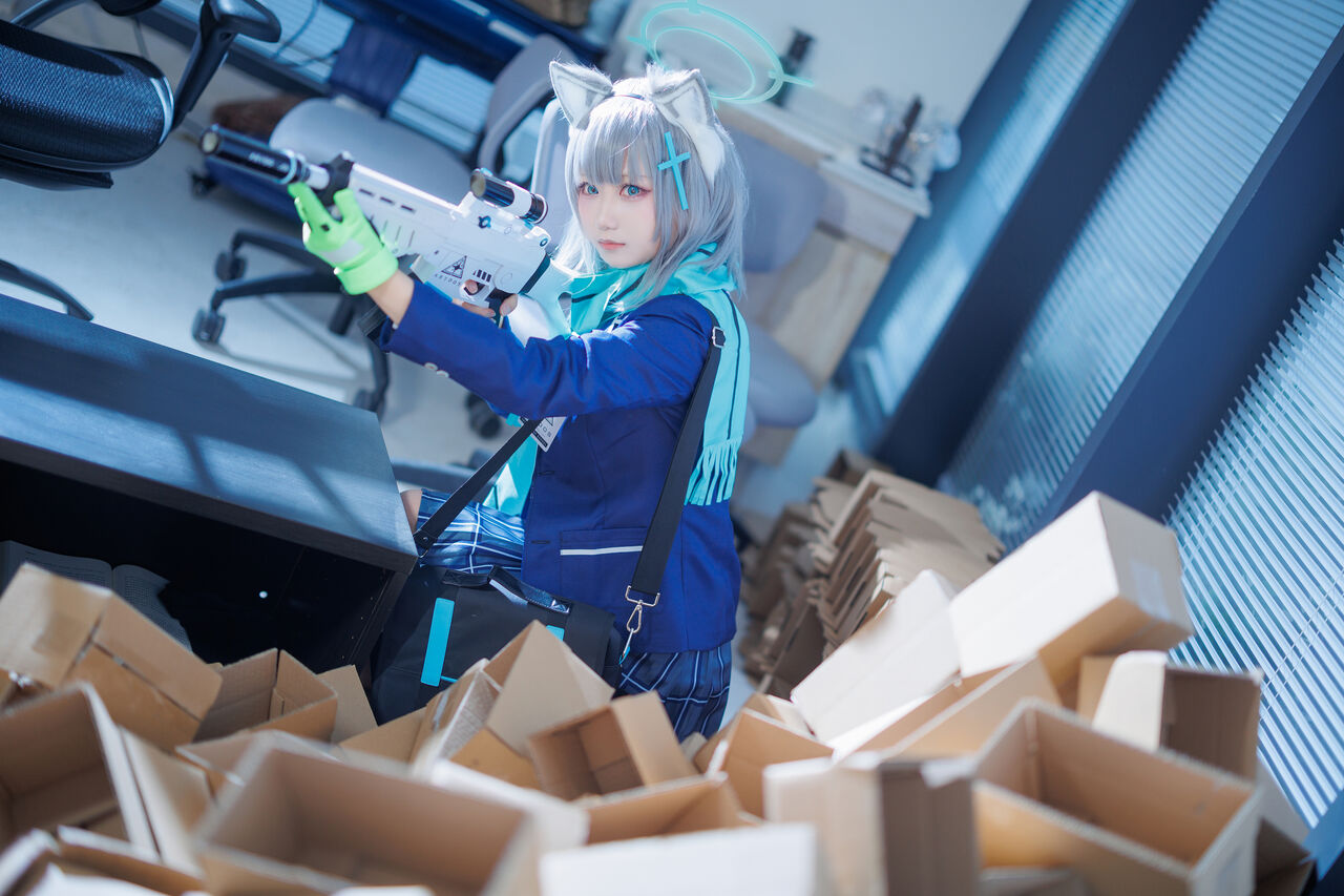 lunananya - 蔚蓝档案 砂狼白子 场照