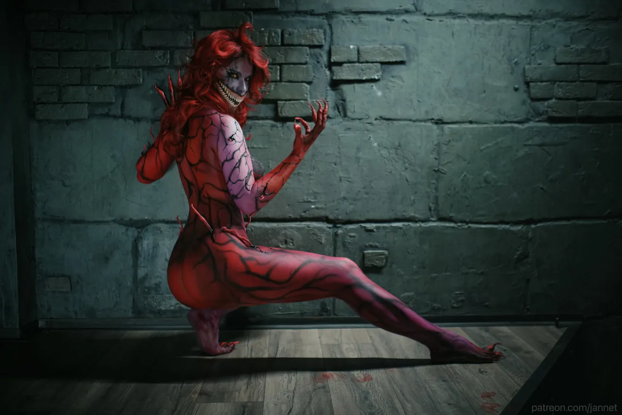 Jannet In cosplay - Mary Jane Carnage