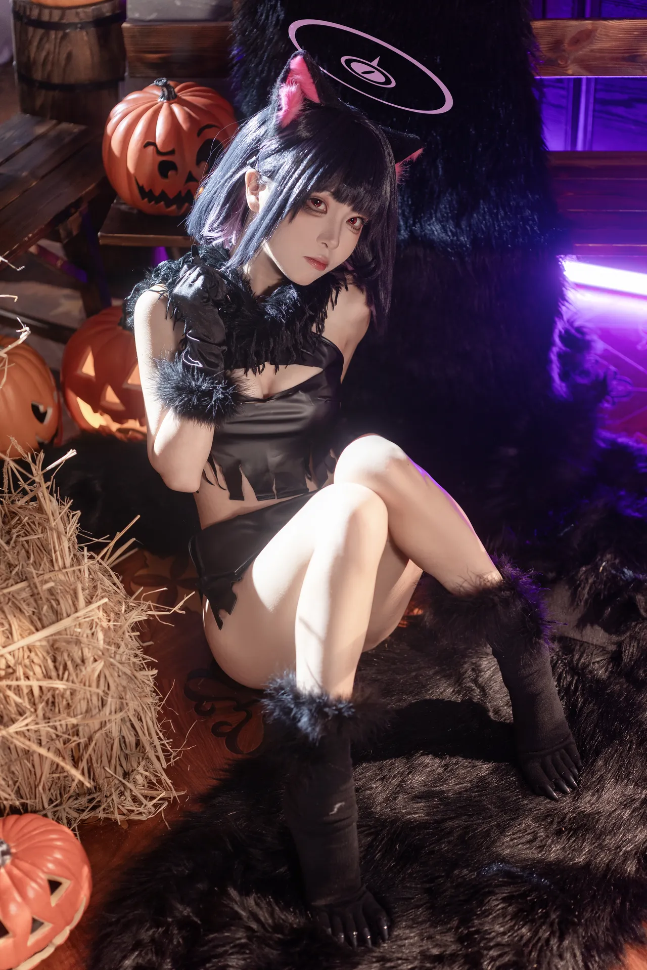 矢量鱼 和纱万圣节