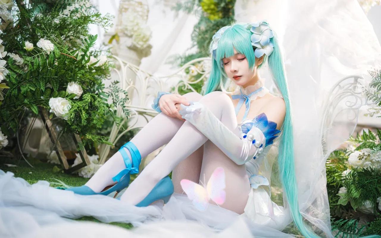 挽希 - miku粉蝶花精灵